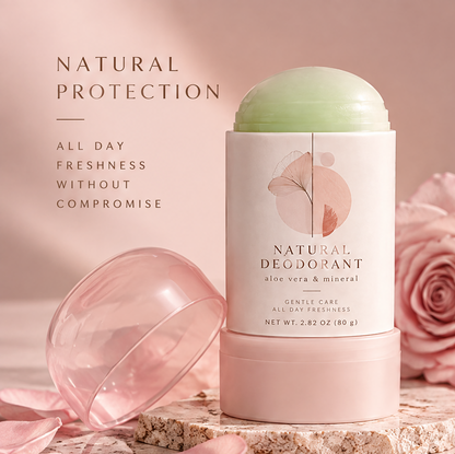LIVVELA Natural Deodorant – Aloe Vera & Mineral