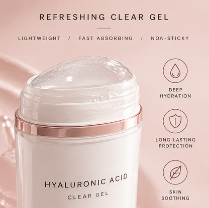 LIVVELA Hyaluronic Acid Clear Gel Deodorant