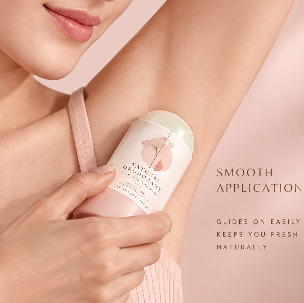 LIVVELA Natural Deodorant – Aloe Vera & Mineral