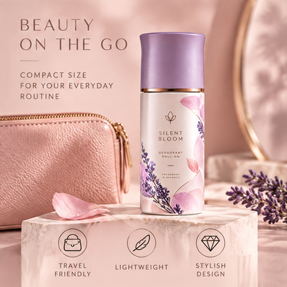 LIVVELA Lavender & Rose Petals Deodorant Roll-On