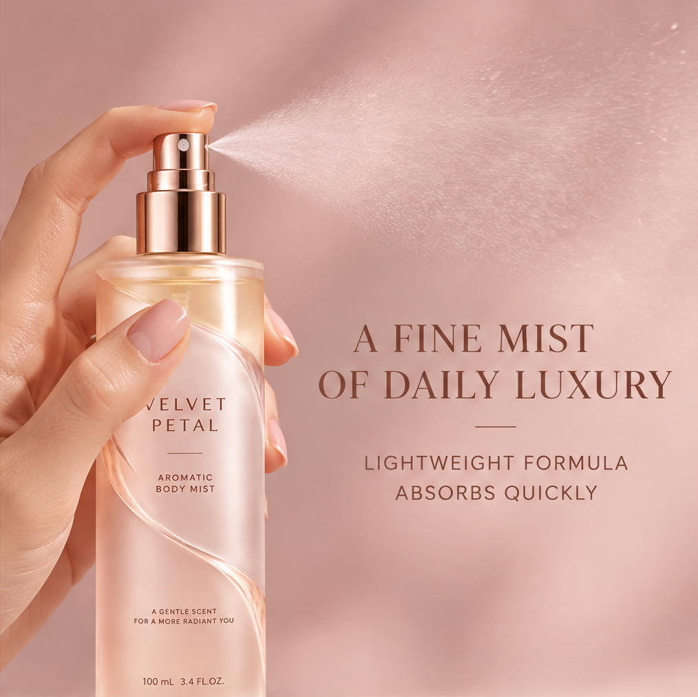 LIVVELA Velvet Petal Aromatic Body Mist