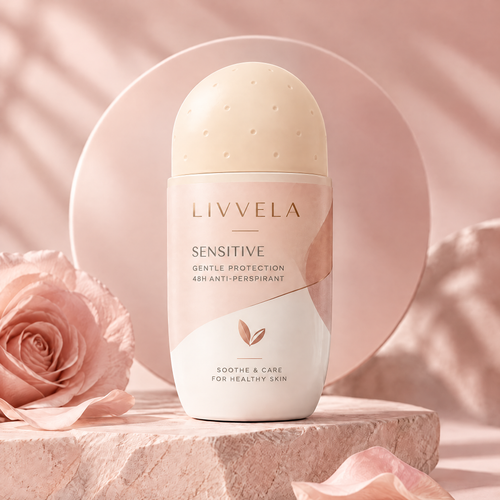 LIVVELA Sensitive Gentle Protection Deodorant Roll-On