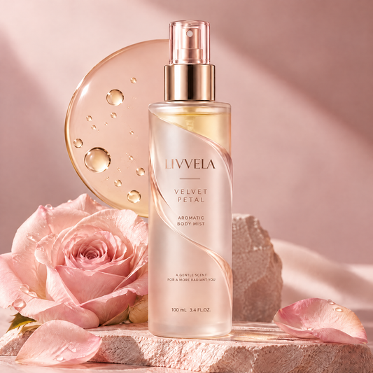 LIVVELA Velvet Petal Aromatic Body Mist