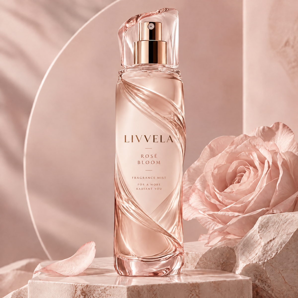 LIVVELA Rose Bloom Fragrance Mist