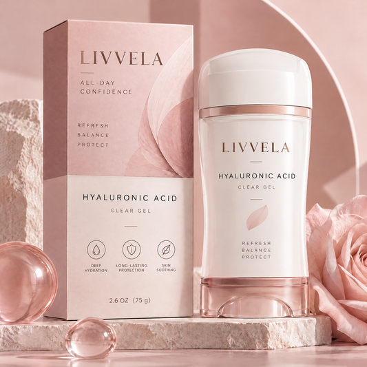 LIVVELA Hyaluronic Acid Clear Gel Deodorant